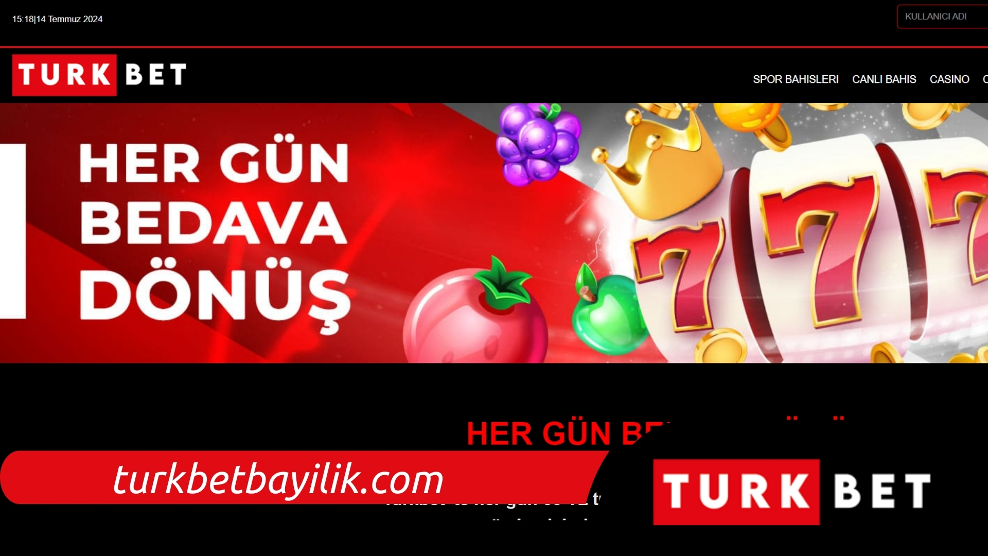 Turkbet Para Çekme